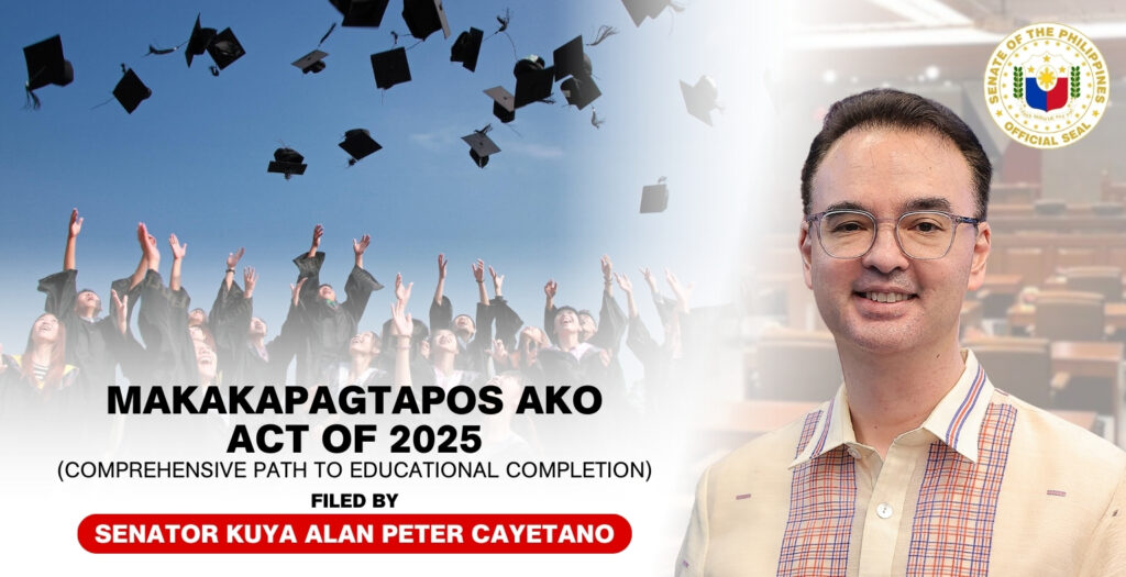Cayetano seeks to ease full cost of schooling from kinder to grad school