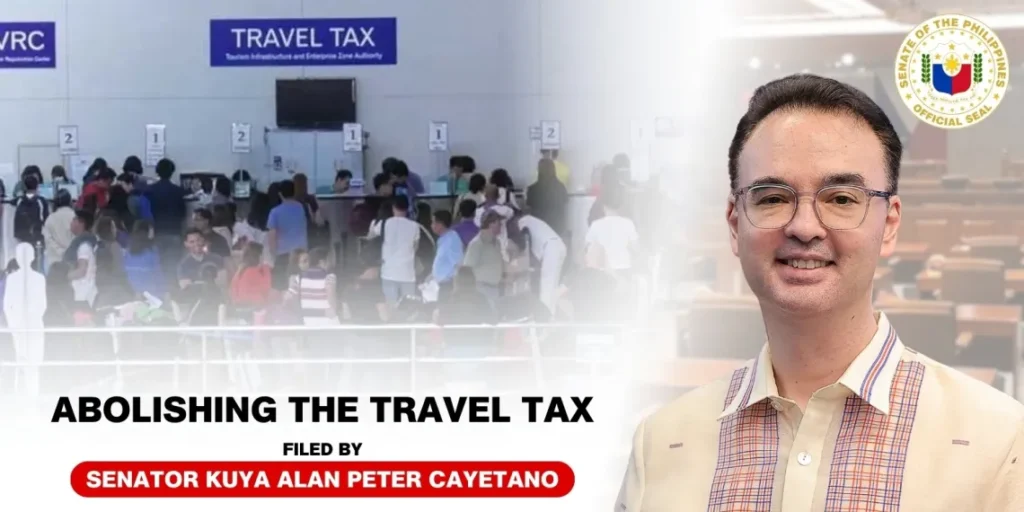 Senator Alan pushes for abolition of travel tax