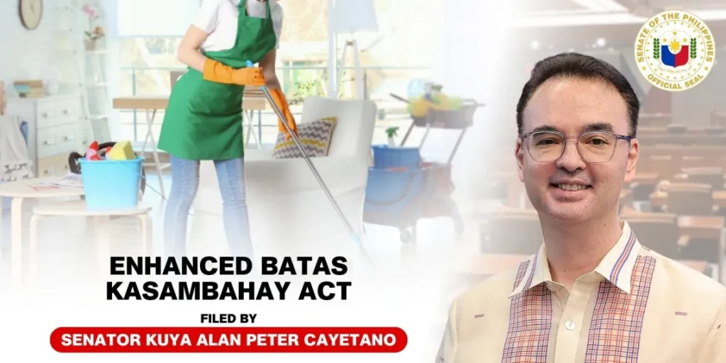 Senate bill to expand rights and benefits of kasambahays