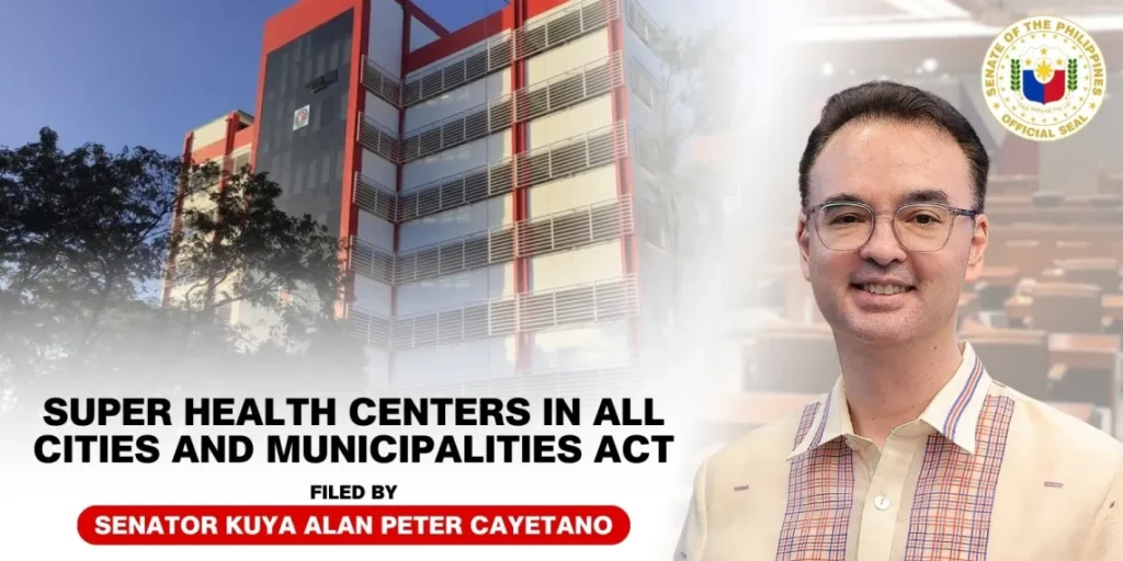 Sen Alan pushes for 24/7 Super Health Centers nationwide
