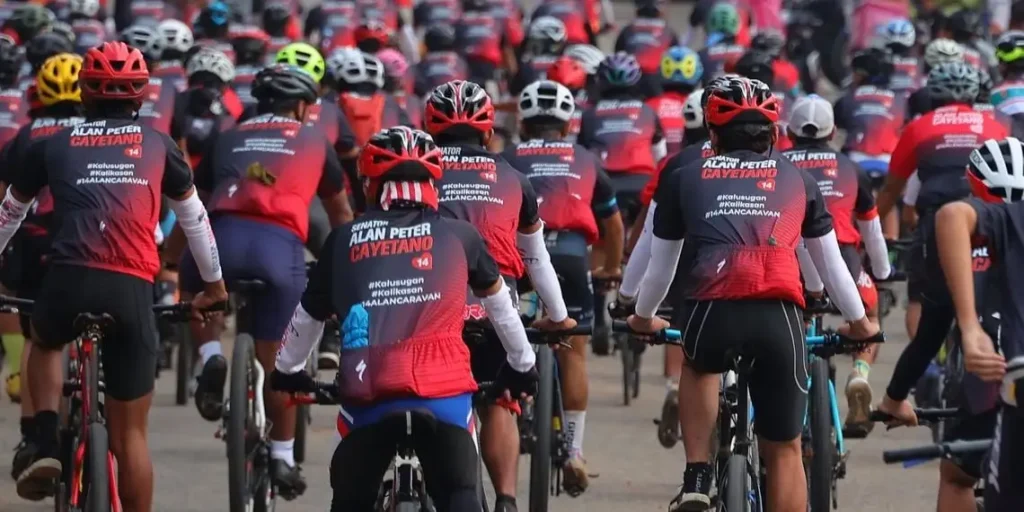 Cyclists hold nationwide bike caravans for Cayetano