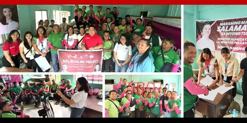 Cayetanos boost livelihood of Quezon City tricycle drivers