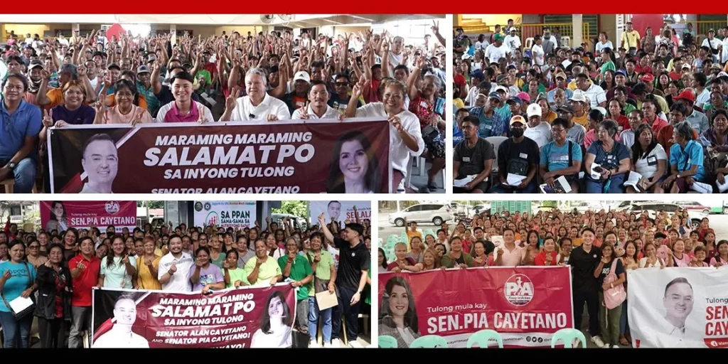 Various sectors in Pangasinan benefit from Cayetanos’ two-day outreach activities