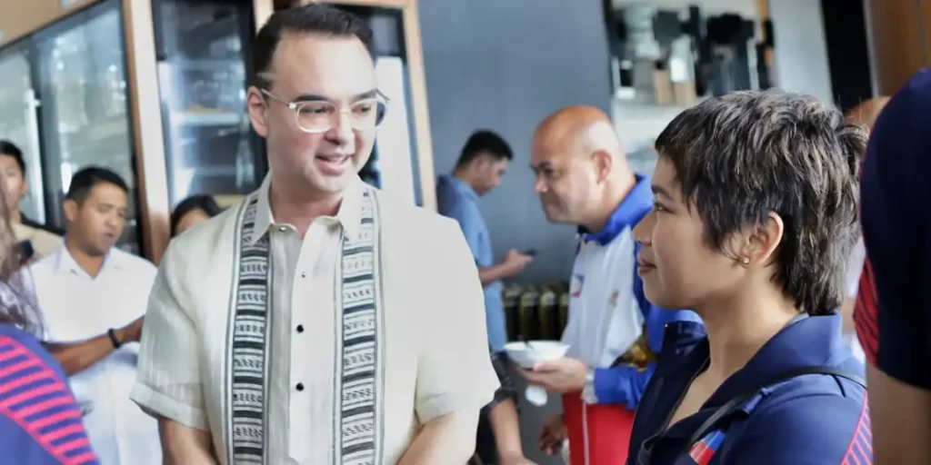 Cayetano, BTS sa Kongreso commend Hidilyn Diaz for winning PH’s first Olympic gold medal