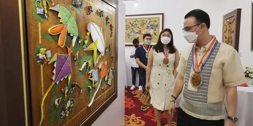 Cayetano confident in Philippine arts, believes local artists can be world-class