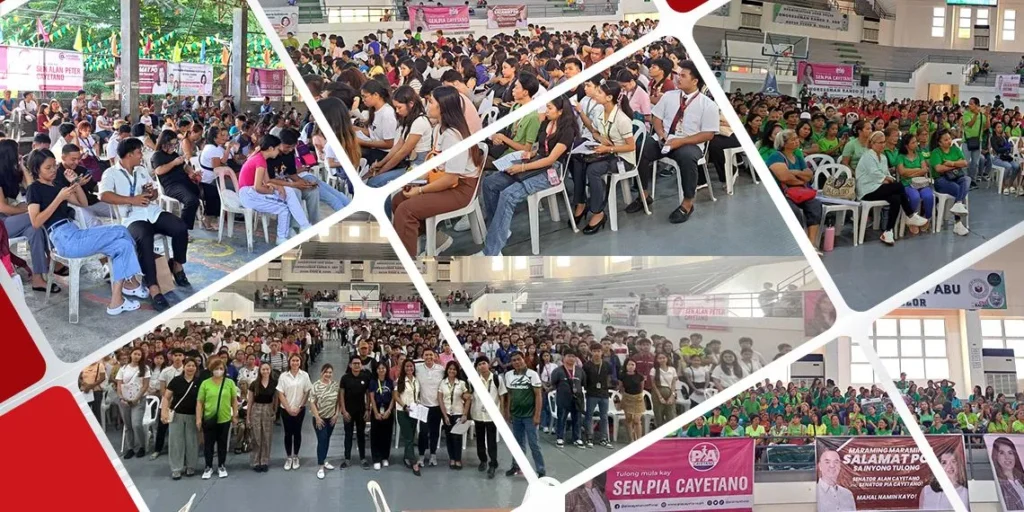 Senators Alan and Pia provide aid to 2,000 Batangueños