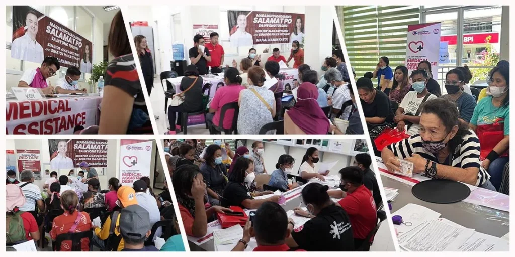 Patients in Davao receive medical assistance from Kuya Alan and Ate Pia