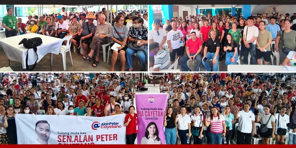 Laguna residents in need receive support from Cayetanos