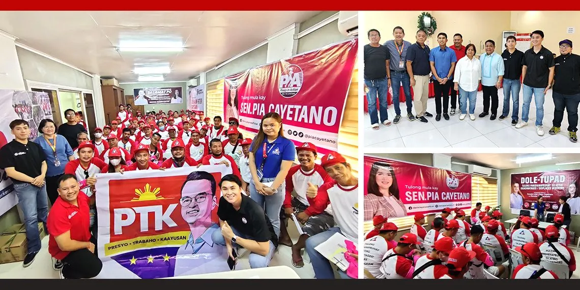 Tricycle operators in Bacolor, Pampanga receive support from Kuya Alan and Ate Pia