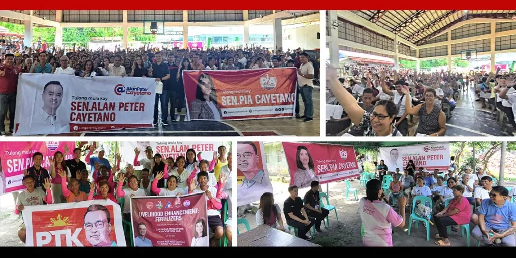 Over 540 farmers, individuals in crisis in Quezon Province benefit from Cayetanos’ ‘Bayanihan Caravan’