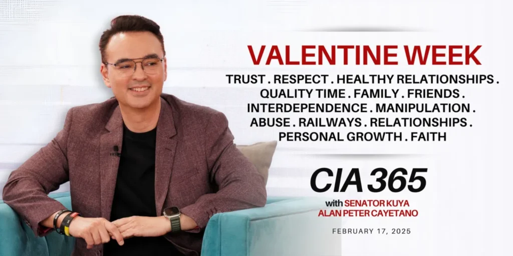 Kuya Alan’s Valentine Week message: Trust, respect, and time keys to healthy relationships