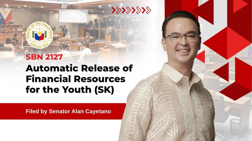 SBN 2127 - Automatic Release of Financial Resources for the Youth (SK)