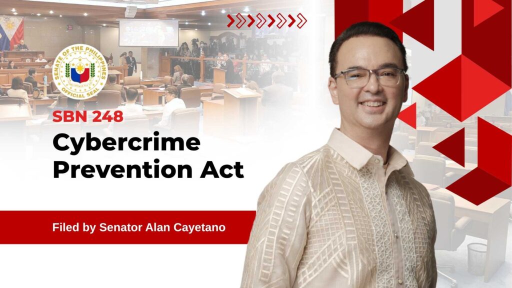 SBN 248 - Cybercrime Prevention Act