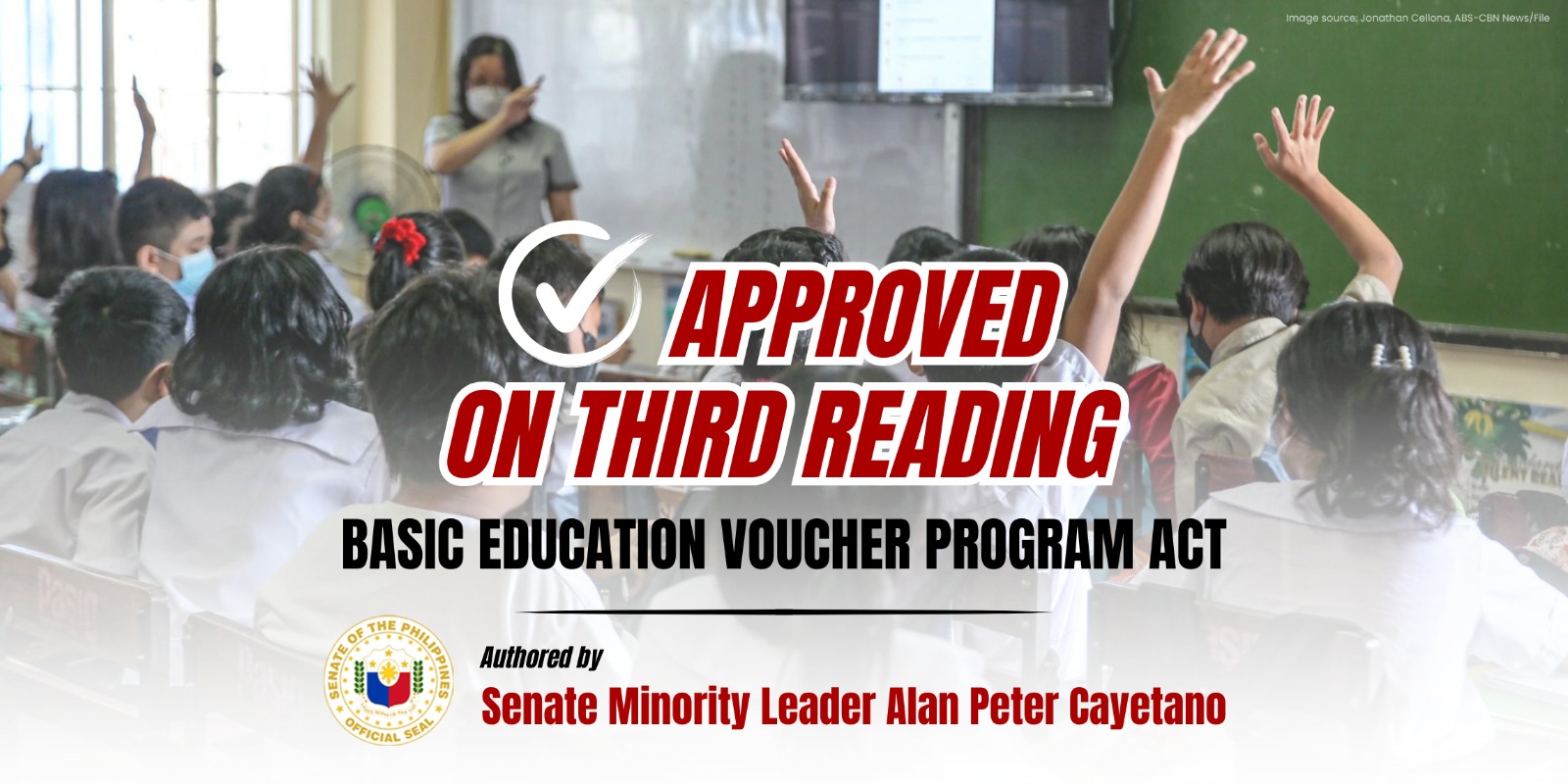 Senate approves Cayetano’s private education voucher proposal on final reading