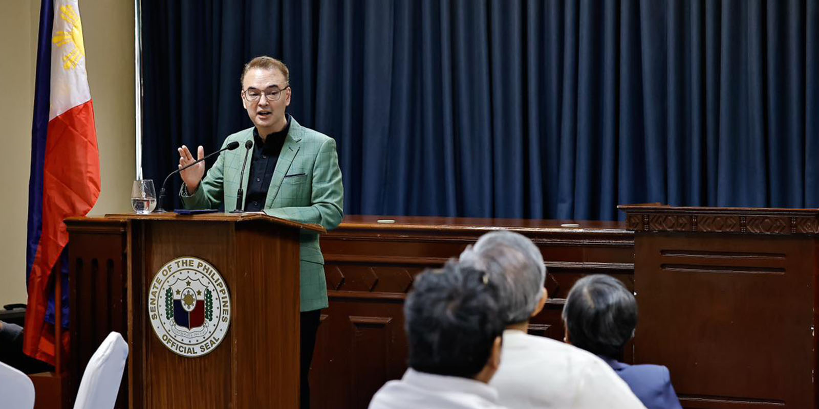 Cayetano stresses independence, truth in Senate