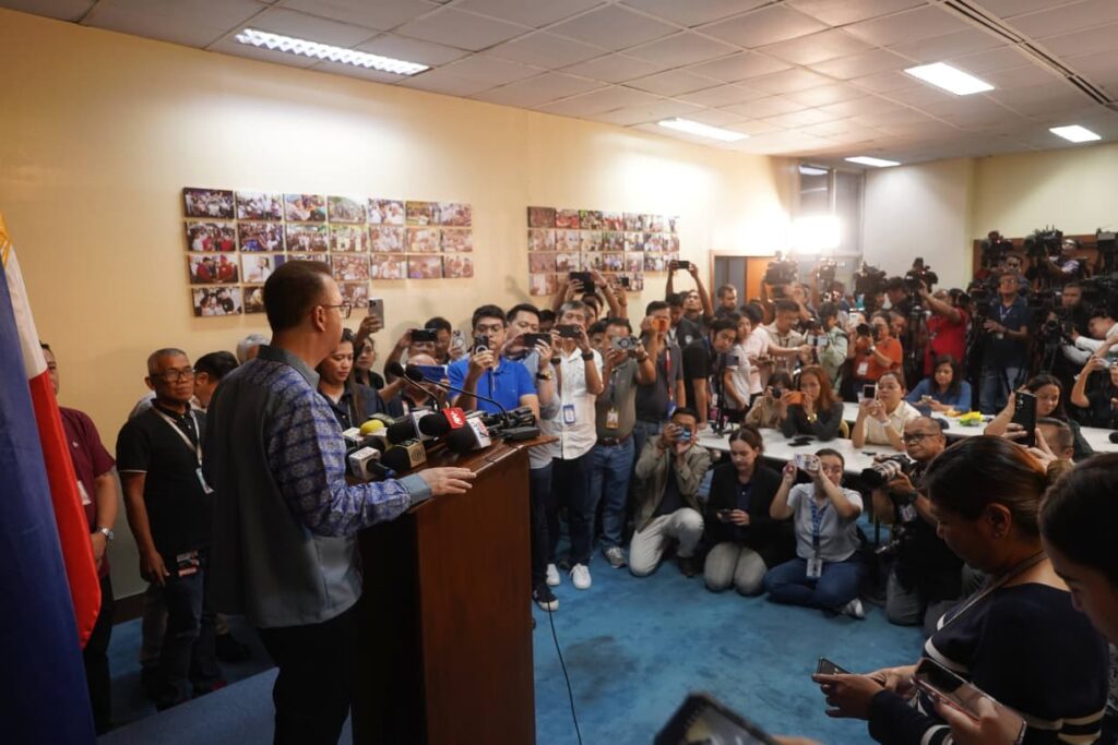 Senate President Alan Peter Cayetano defends due process in Senate arrest issue