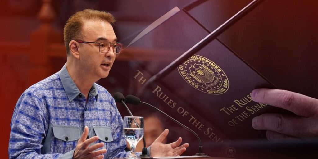 Senate President Alan Peter Cayetano: ‘There will be no delays in the impeachment process’