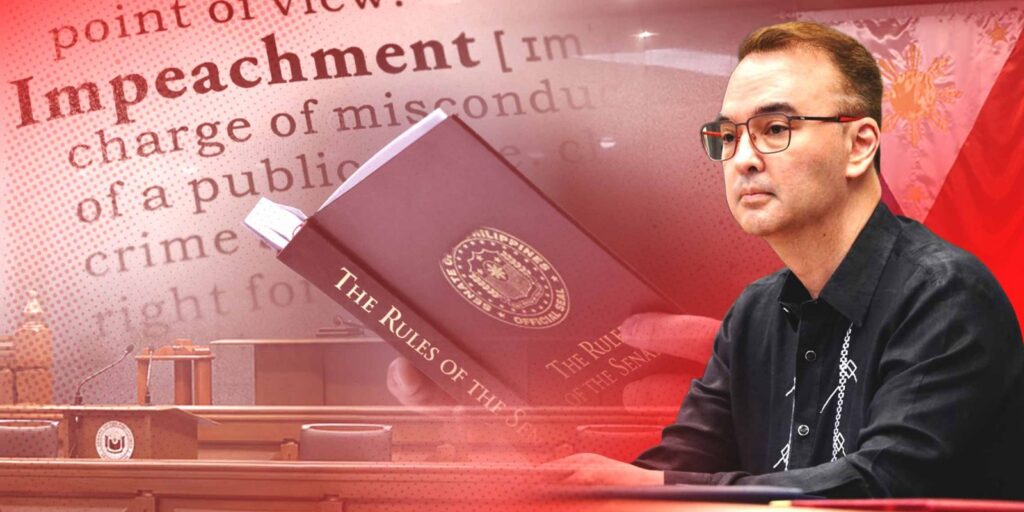 Cayetano dismisses link between Senate rules proposal and VP Duterte impeachment