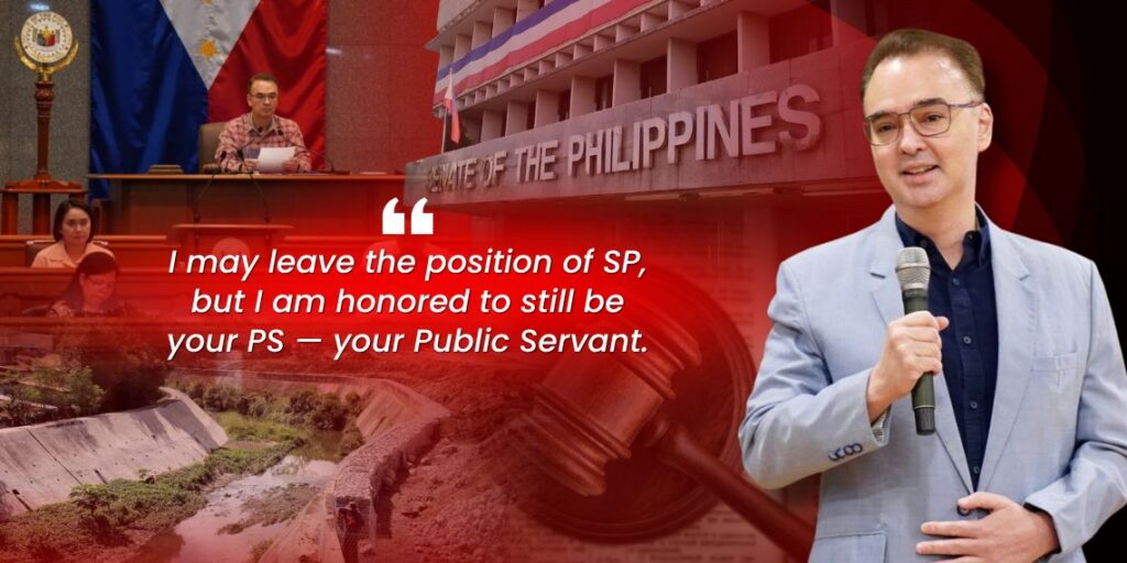 Cayetano says Senate fight was never about power, vows to pursue flood control probe
