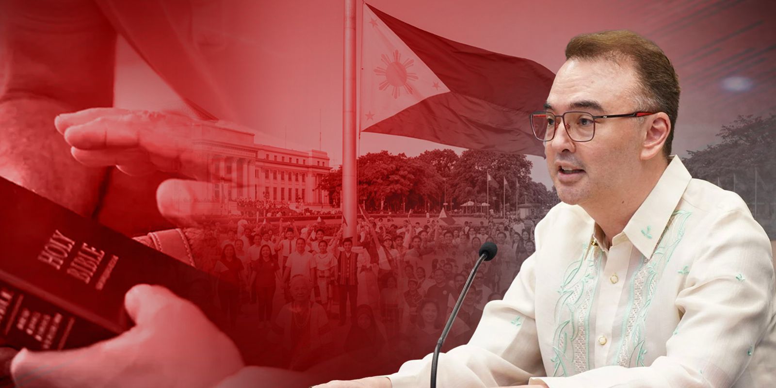 Cayetano calls for prayer and national unity anchored on the Constitution