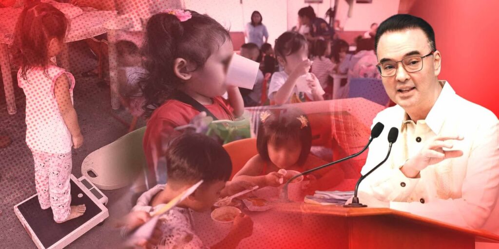 Bam Aquino echoes Cayetano’s years-long push vs. child stunting