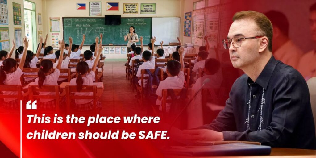 Cayetano reiterates push for safer schools, stronger values formation as School Safety Month begins