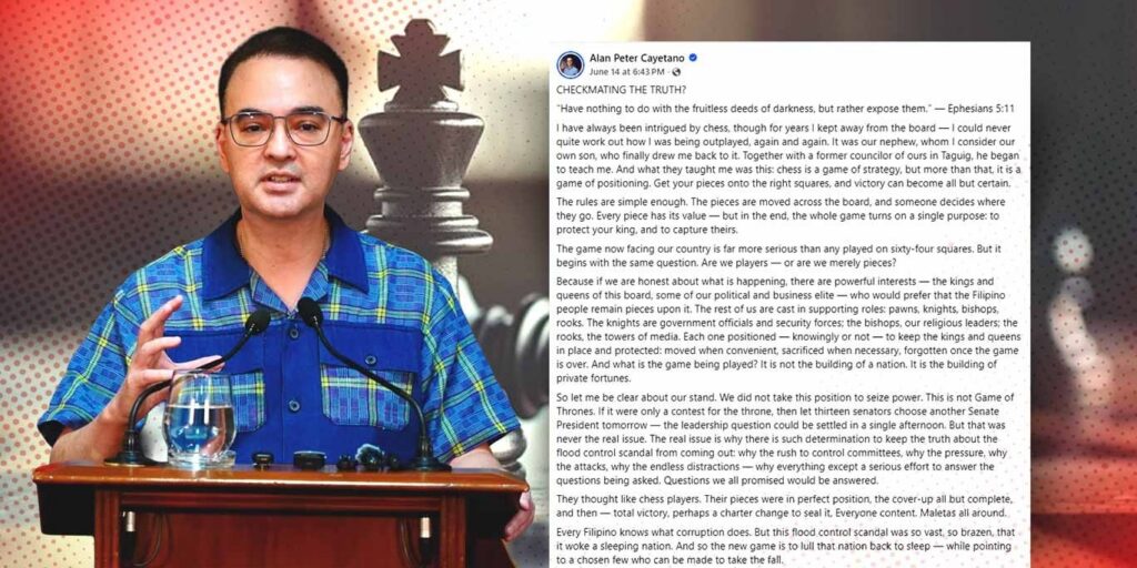 Statement of Senate President Alan Peter S. Cayetano | June 16