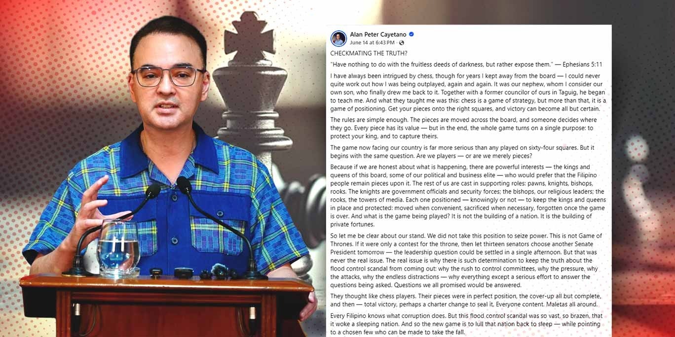 Statement of Senate President Alan Peter S. Cayetano | June 14