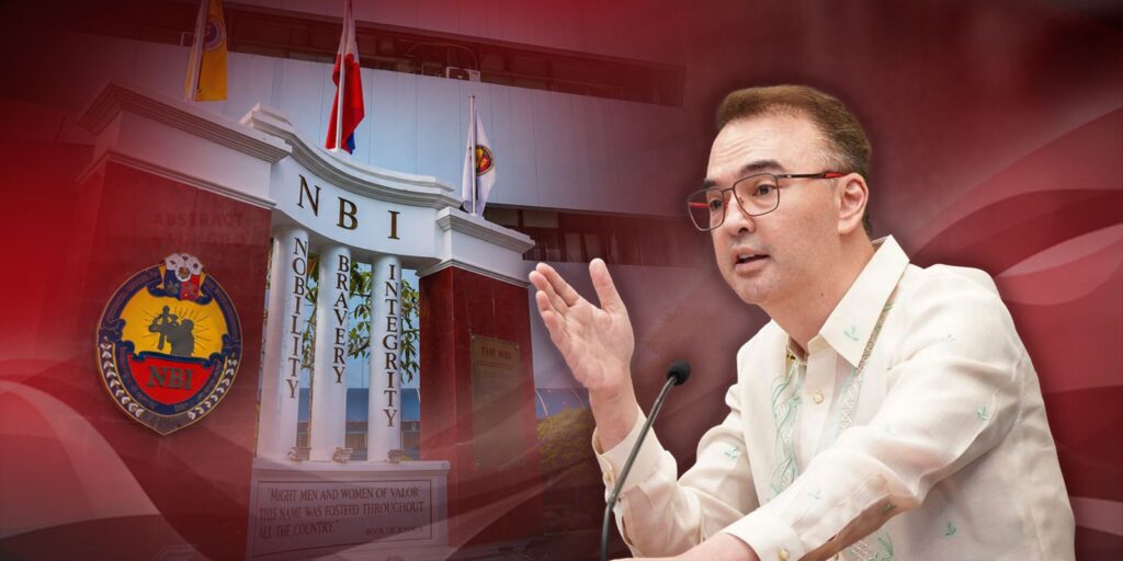 Cayetano flags NBI Director Matibag for expanding jurisdiction on investigations