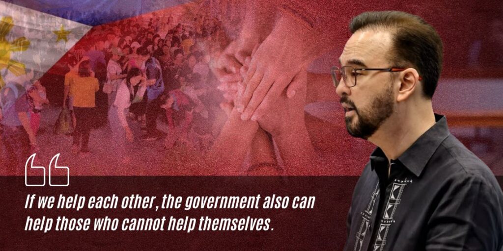 Cayetano urges unity and accountability amid economic uncertainty