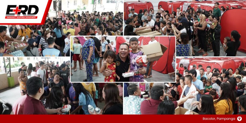 Cayetano team brings relief to flood-hit families in Bacolor