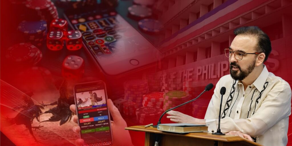 Cayetano: Regulating online gambling not enough, total ban necessary