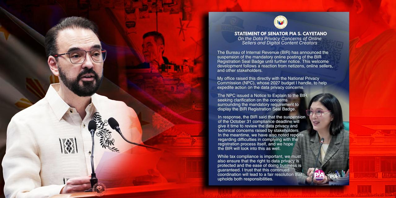 Cayetano urges government to help make things easier for small entrepreneurs