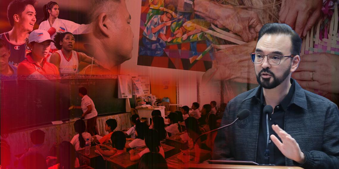 Cayetano pushes sports, art, culture in education Cabinet cluster